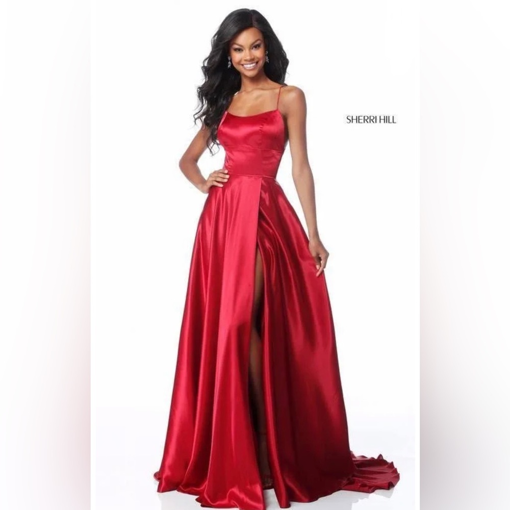 Sherri Hill Red Gown